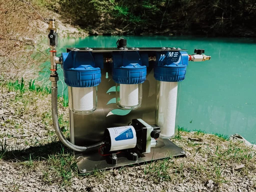 Funktion – Von Entnahme bis Lagerung bis zum Wasserhahn – sauberes Wasser durchgängig